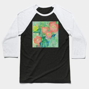 Abstract Floral collection Baseball T-Shirt